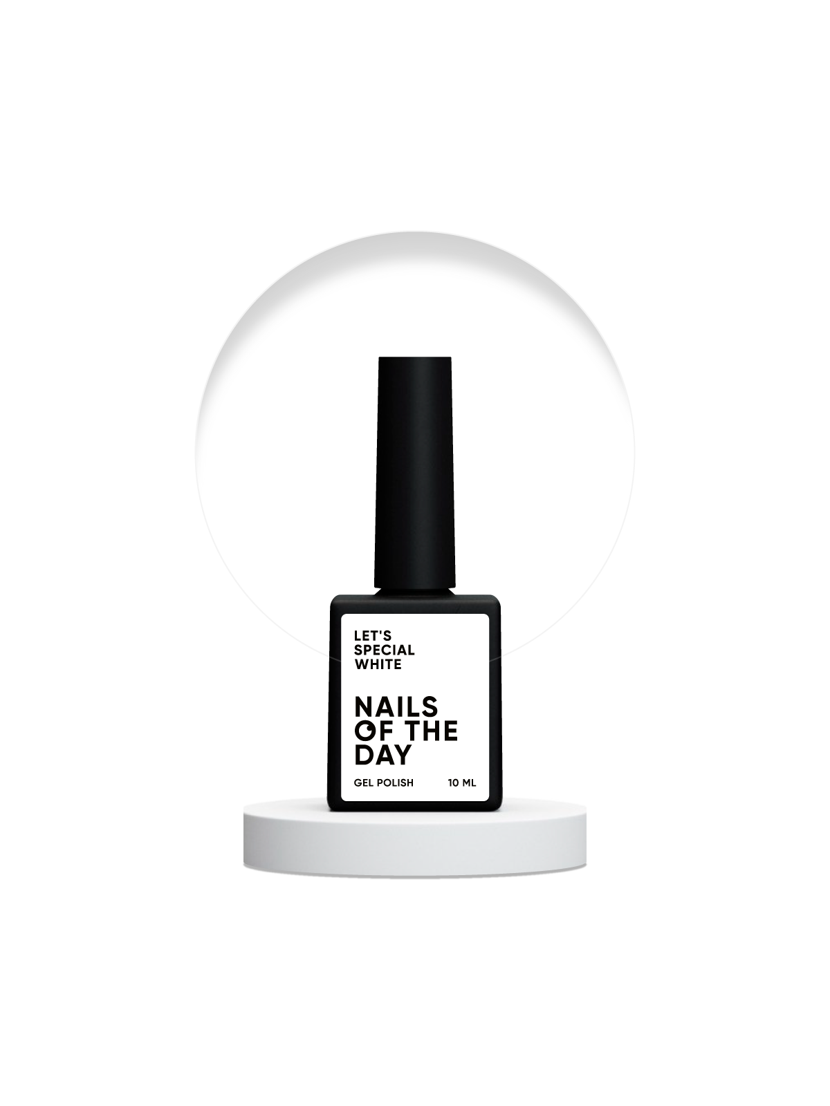 Let's Special White NAILSOFTHEDAY – Intensywnie Biały Lakier Hybrydowy