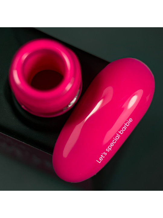Let's Special Barbie NAILSOFTHEDAY – Neonowy Różowy Lakier Hybrydowy