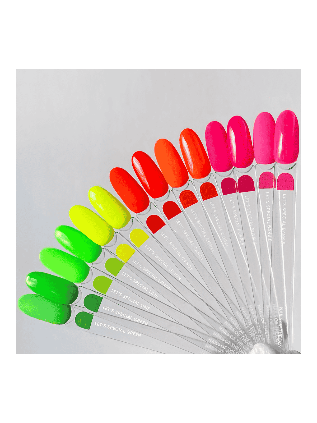 Let's Special Candy NAILSOFTHEDAY – Neonowy Czerwony Lakier Hybrydowy