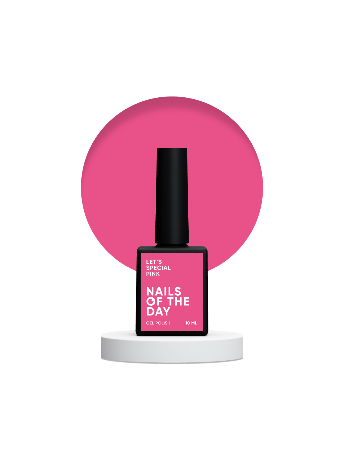 Let's Special Pink NAILSOFTHEDAY – Neonowy Różowy Lakier Hybrydowy