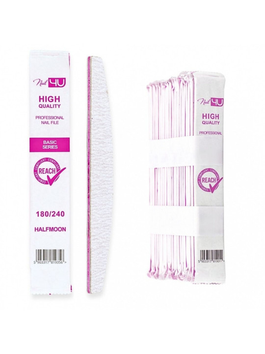 NAIL4U BASIC łódka 180/240 – pilnik jednorazowy, packshot NAIL4U BASIC łódka 180/240 – pilnik jednorazowy, packshot
