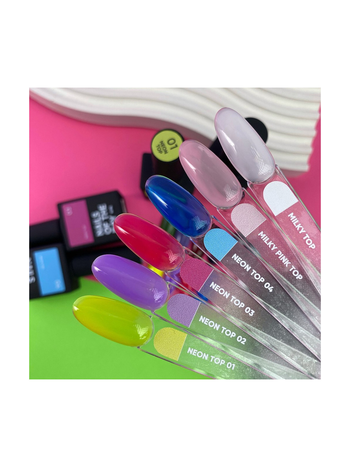 Milky Top NAILSOFTHEDAY – Mleczny Top Hybrydowy Bez Warstwy Dyspersyjnej