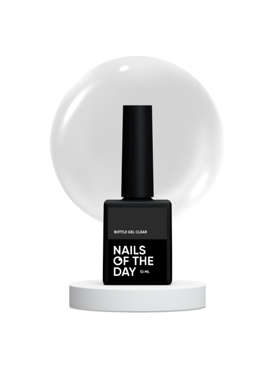 Bottle Gel Clear NAILSOFTHEDAY – Profesjonalny Przezroczysty Żel Budujący do Wzmocnienia i Naprawy Paznokci Bottle Gel Clear NAILSOFTHEDAY – Profesjonalny Przezroczysty Żel Budujący do Wzmocnienia i Naprawy Paznokci