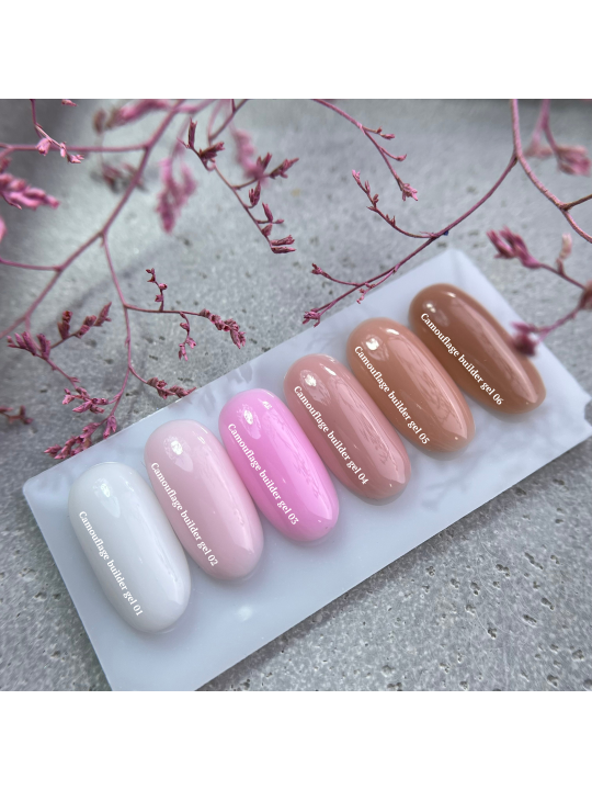 Camouflage Builder Gel 03 NAILSOFTHEDAY – Różowy Żel Kamuflujący do Paznokci