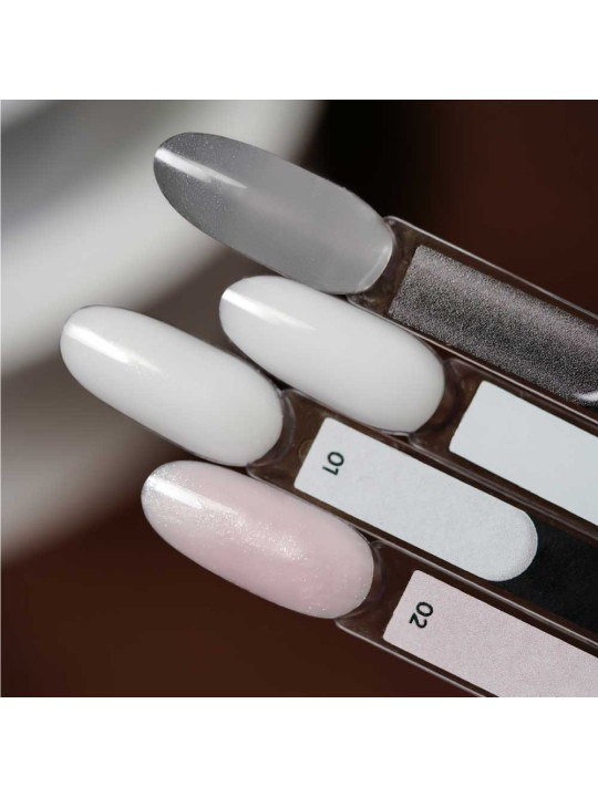 Polygel White NAILSOFTHEDAY – Biały Akrylożel do Przedłużania i Modelowania Paznokci