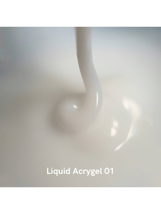 Liquid Acrygel 01 NAILSOFTHEDAY – Mleczny Akrylożel do Wzmocnienia i Przedłużania Paznokci