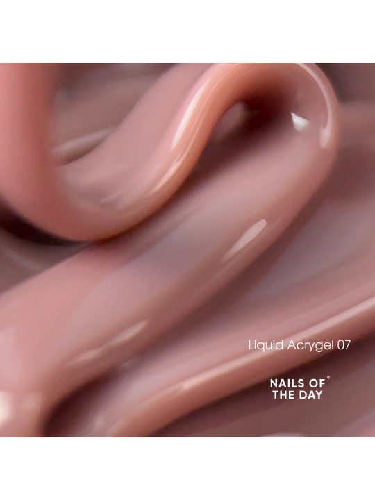 Liquid Acrygel 07 NAILSOFTHEDAY – Nude Akrylożel do Wzmocnienia i Przedłużania Paznokci Liquid Acrygel 07 NAILSOFTHEDAY – Nude Akrylożel do Wzmocnienia i Przedłużania Paznokci