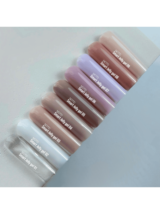 Smart Jelly Gel 02 NAILSOFTHEDAY – Biały Budujący Żel-Galaretka do Paznokci