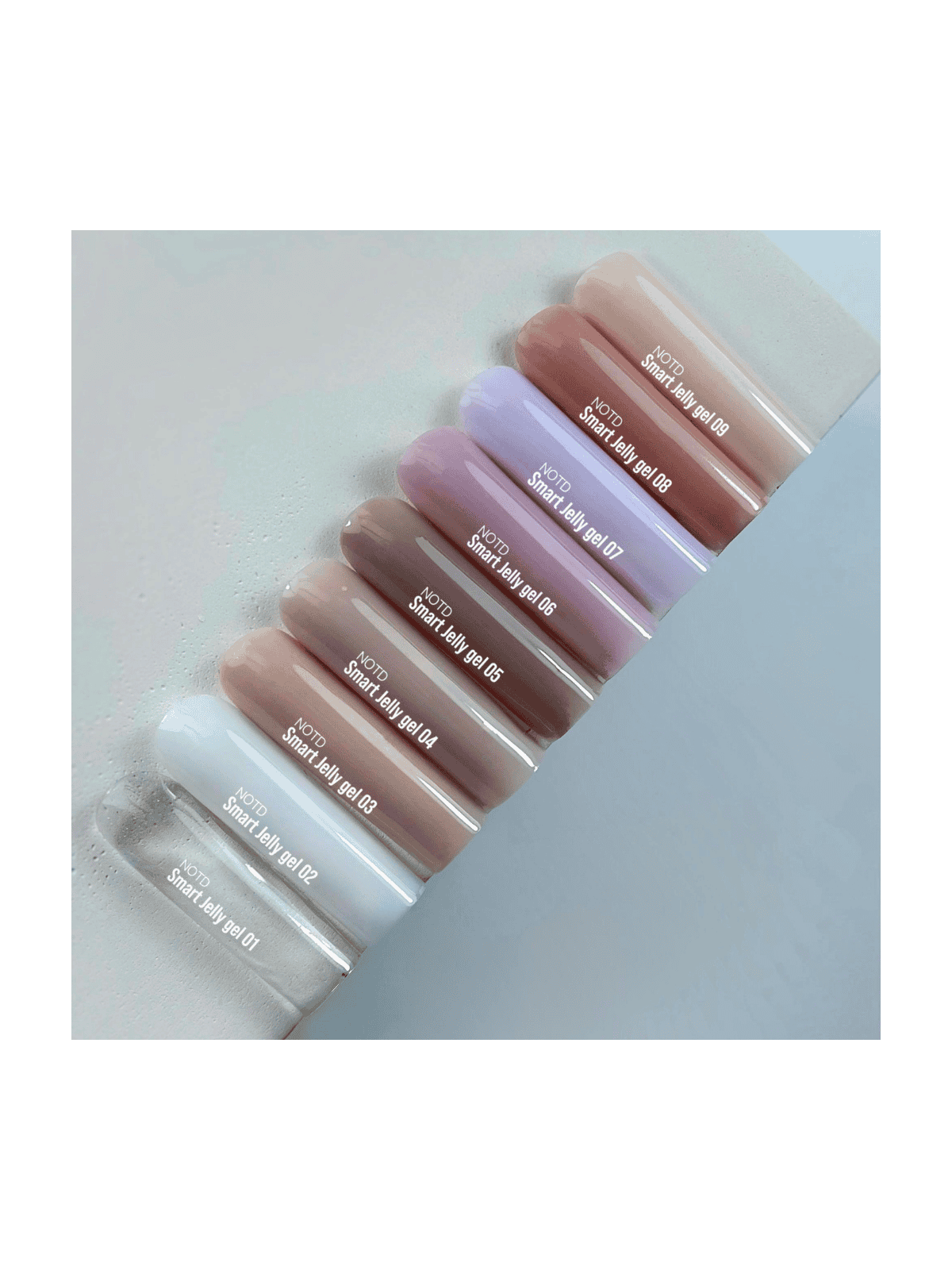 Smart Jelly Gel 08 NAILSOFTHEDAY – Karmelowy Żel-Galaretka do Modelowania Paznokci