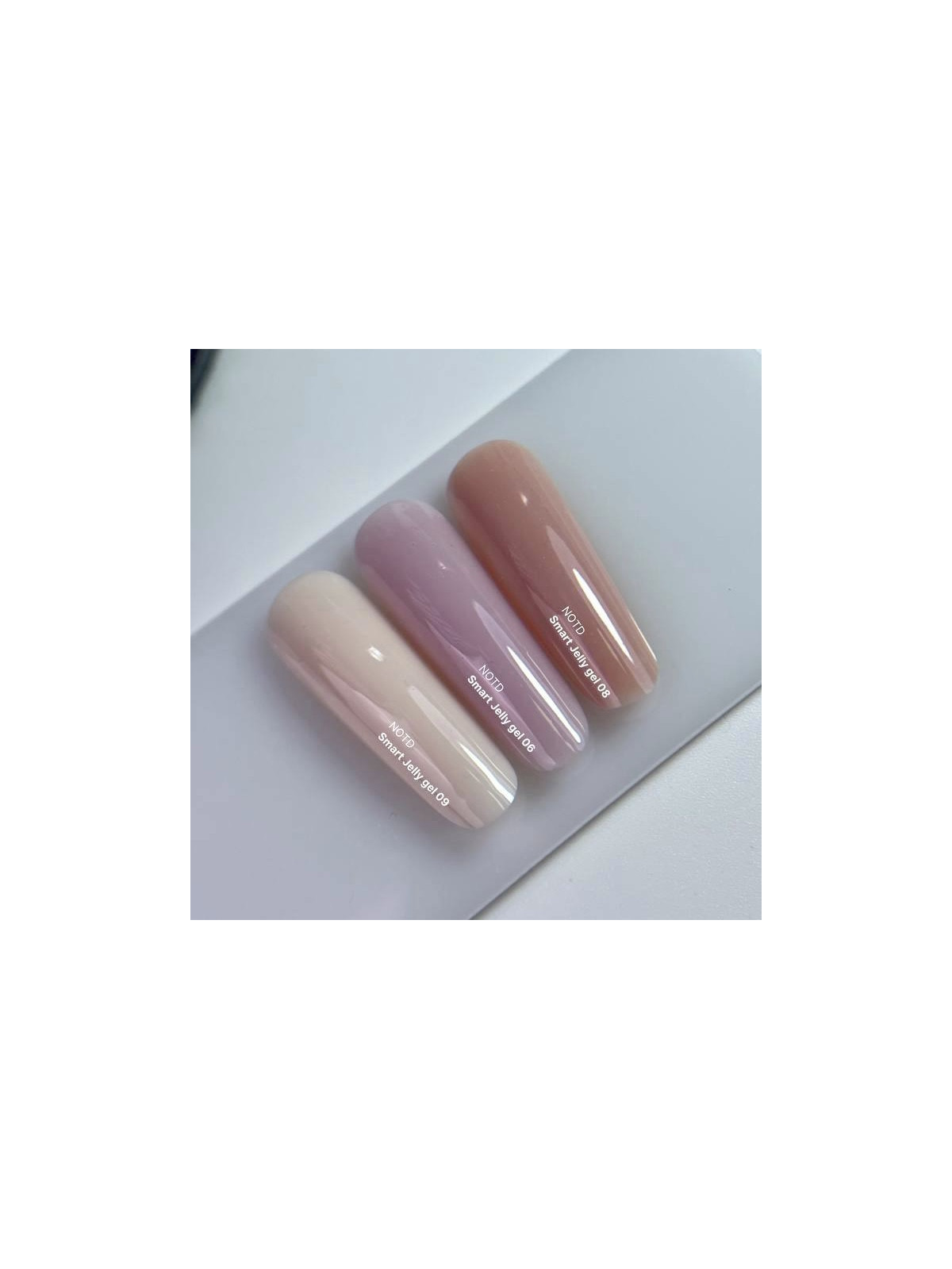 Smart Jelly Gel 08 NAILSOFTHEDAY – Karmelowy Żel-Galaretka do Modelowania Paznokci