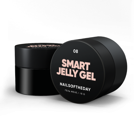 Smart Jelly Gel 08 NAILSOFTHEDAY – Karmelowy Żel-Galaretka do Modelowania Paznokci