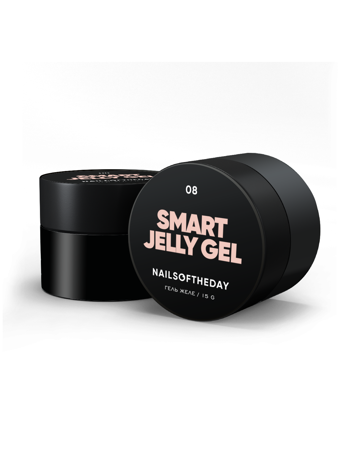 Smart Jelly Gel 08 NAILSOFTHEDAY – Karmelowy Żel-Galaretka do Modelowania Paznokci